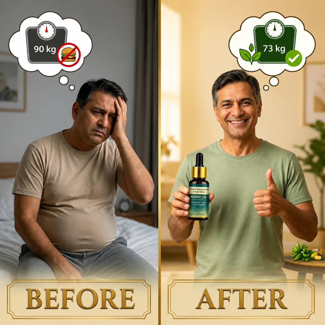 🌿 Weight Management & Body Detox Nabhi Oil 🌿