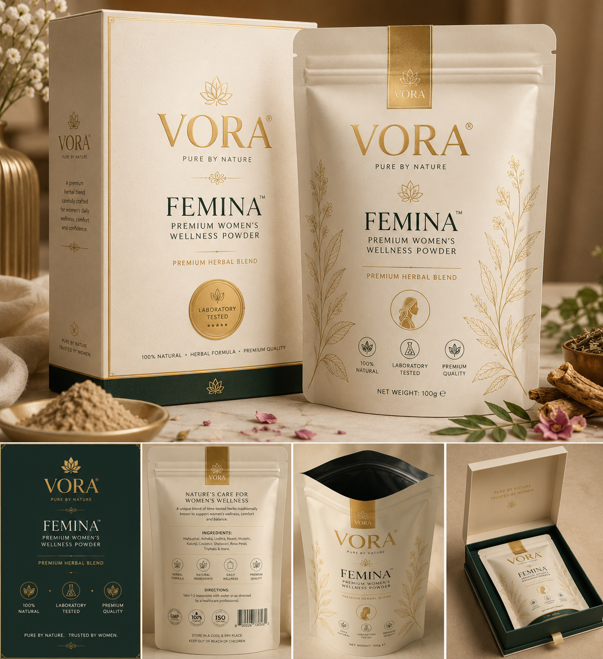 VORA® Femina™ Premium Women's Wellness Powder