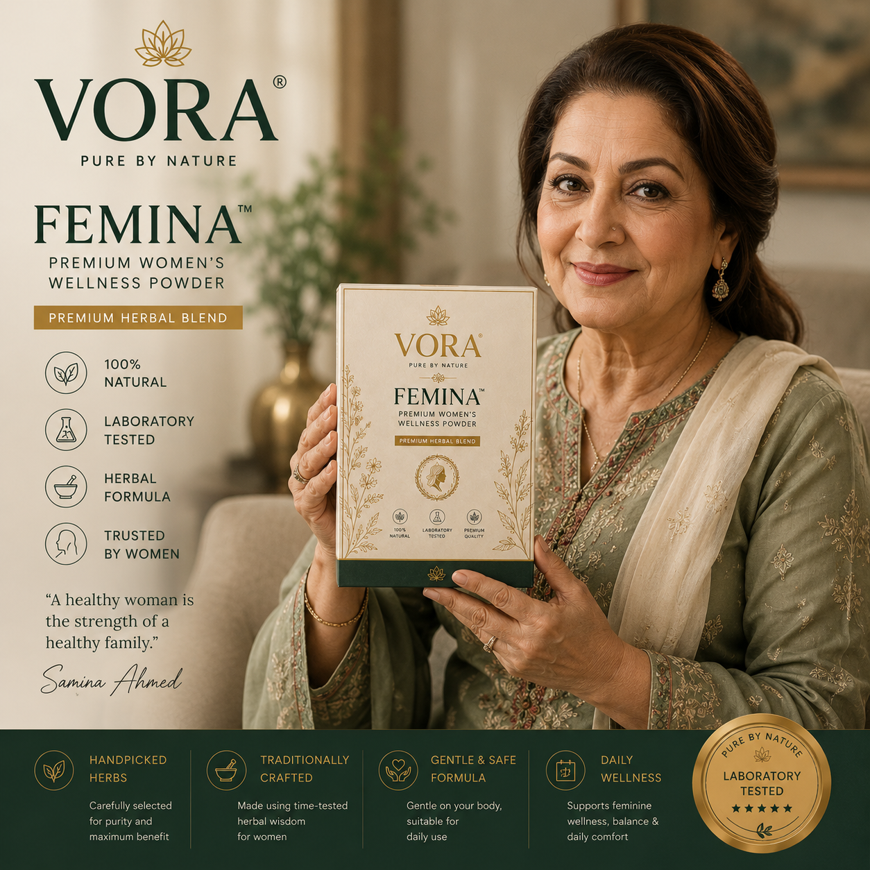 VORA® Femina™ Premium Women's Wellness Powder